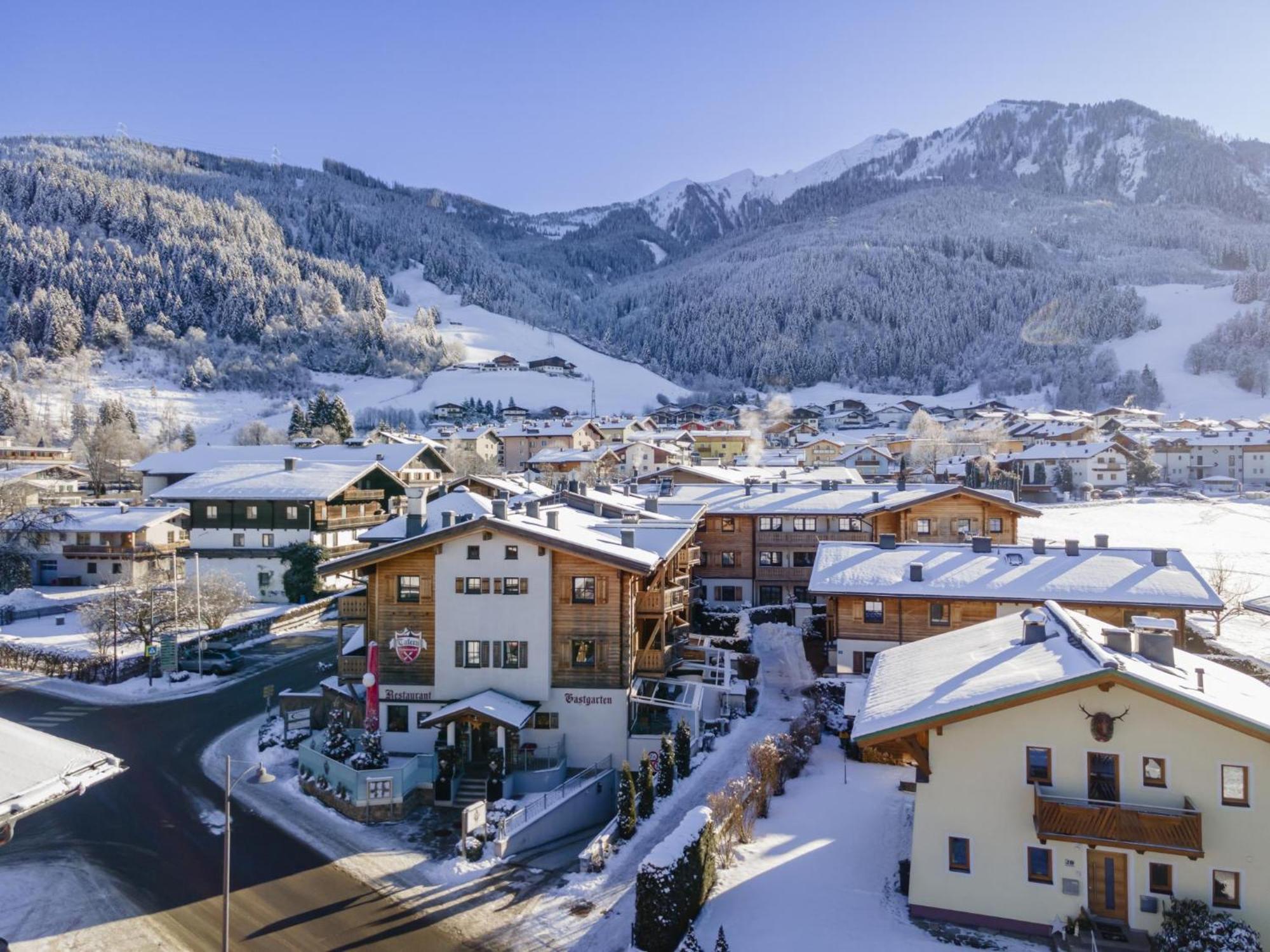 Mountainview Apartment Kaprun Bagian luar foto